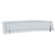 Dainolite Clear/Frosted Glass Three Light Bath Vanity in Satin Chrome