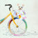 Moe's Home Collection Basket Bike Wall Decor