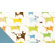 Stokke Sleepi Mini Bassinet Bedding Collection in Green Tales