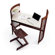 Stokke Sleepi Bassinet and Crib Nursery Set in Walnut with Mattress