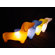 Offi Dachshund Dog Pet Lamp in Sunset Orange