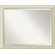 Amanti Art Cape Cod Large Mirror in Rustic Whitewash