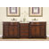 Silkroad Exclusive 90" Butler Double Bathroom Vanity Set