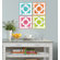 WallPops! Chroma Dry-Erase 4 Piece Calendar Set