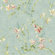 Brewster Home Fashions Willow Cottage Lily Trail Wallpaper in Light Blue