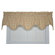 Ellis Curtain Charlestown Check Lined Scallop Valance in Watermelon