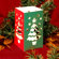 Luminarias Christmas Tree Tabletop Lanterns (Set of 12)