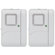 Jasco 2 Count Wireless Battery Operated Magnetic Window Alarm