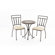 Alfresco Home Tremiti Mosaic Bistro Set