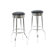 Wildon Home &reg; Ridgeway Soda Fountain Bar Table Set in Black