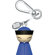 Alessi Chin Family by Stefano Giovannoni Key Ring