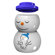 Alessi Snow Daddy Figurine / Tealight Holder