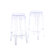 Kartell Charles Ghost 26" Stool