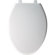 Bemis Elongated Solid Plastic Toilet Seat with STA-TITE and DuraGuard