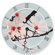 Lexington Studios Pink Magnolias Round Clock