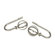 Rod Desyne Modern Cage Holdback / Tieback in Satin Nickel (Set of 2)