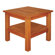 Blue Star Group Terrace Mates Two Shelf High Square Side Table