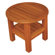 Blue Star Group Terrace Mates Two Shelf High Round Side Table