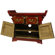 Oriental Furniture Village Life Altar Cabinet in Red Lacquer