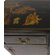 Oriental Furniture 2 Drawer Chest in Black Lacquer