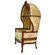 Oriental Furniture Queen Victoria Velvet Balloon Chair