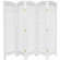 Oriental Furniture 72" Classic Venetian Room Divider in White