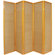 Oriental Furniture Serenity Shoji Screen in Honey