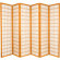 Oriental Furniture Window Pane in Orange