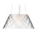 FLOS Romeo Louis II Suspension Lamp in Clear Glass