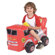 Metro Design 2 Pack Value Set: Ride On Locomotive / Ride On Fire Engine