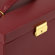 Wolf Designs Heritage Chelsea Large Jewelry Case with Three Drawers and Travel Case in Scarlet