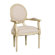 Zentique Inc. Medallion Arm Chair