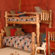 Timber Designs Silver Creek Twin over Full Bunk Bed with Built-In Ladder