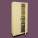 Sandusky Cabinets Valueline Tall Mobile Storage Cabinet with Four Fixed Shelves