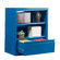 Sandusky Cabinets 42" H Two Shelf Bookcase with File Drawer