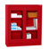 Sandusky Cabinets Storage Cabinets with Sliding Door Clear View