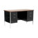 Sandusky Cabinets 60" W Double Pedestal Executive Desk with 2 File Drawers