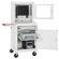 Sandusky Cabinets Mobile Computer Security Workstation with Slide-Out Shelf
