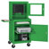 Sandusky Cabinets Mobile Computer Security Workstation with Slide-Out Shelf