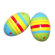 Sassafras Kid's Striped Shaker Eggs