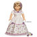 Carpatina American Girl Dolls Victorian Romance Ball Dress, Hair Accessories and Shoes