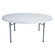 National Public Seating 48" Round Blow Molded Folding Table