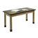 National Public Seating Chem Res Top and Dual Book Compartment Science Lab Table