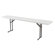 National Public Seating 6' Rectangular Narrow Folding Table