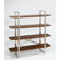Directions East Breeze Bookcase with Stainless Steel Legs