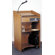 Oklahoma Sound Corporation iscratAristocrat Floor Sound Lectern #6010