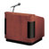 Oklahoma Sound Corporation Veneer Table Top Lectern with Sound