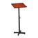 Oklahoma Sound Corporation Veneer Radius Style Lectern #75
