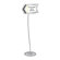 Safco Products Company Customizable Arrow Sign in Gray