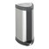 Safco Products Company Step-On 10 Gallon Receptacle in Stainless Steel